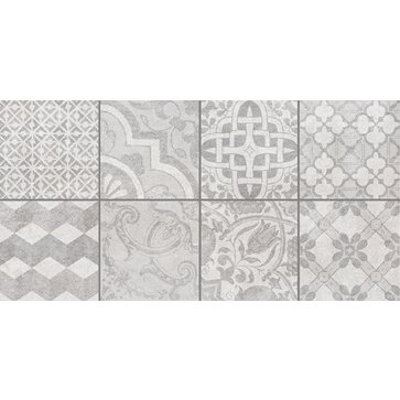 Декор BASTION Mosaico с пропилами серый 08-03-06-453 (Ceramica Classic)